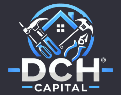 A logo for dch capital